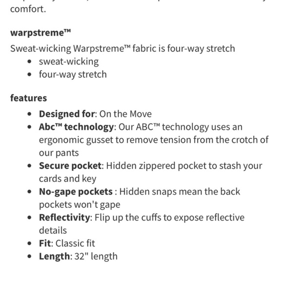 lululemon athletica Commission warpstreme length 32” warpstreme classic - Picture 10 of 11